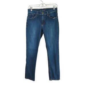 Mott and Bow Jeans Womens‎ 27 Blue Boyfriend Stretch